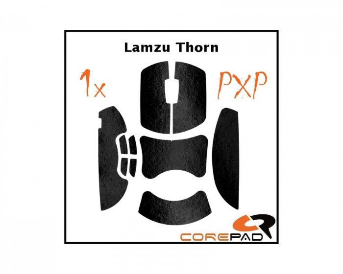 Corepad PXP Grips for Lamzu Thorn - Black