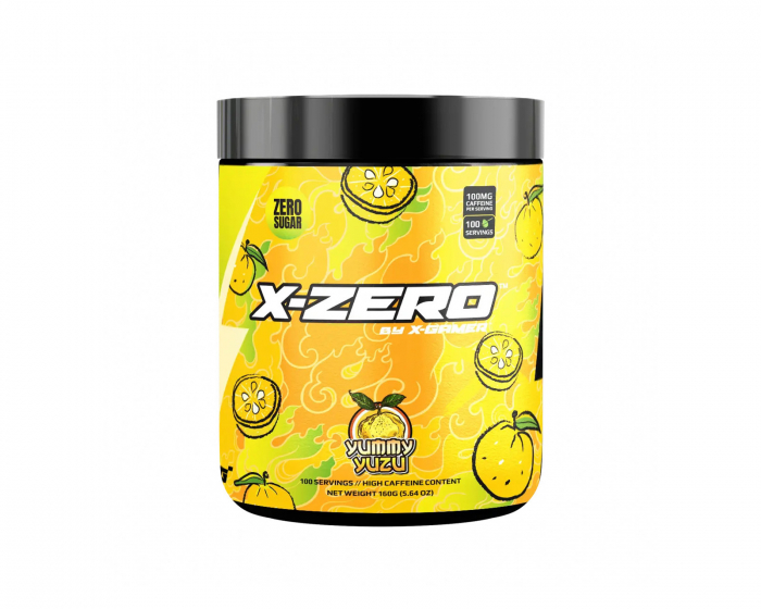 X-Gamer X-Zero Yummy Yuzu - 100 Servings