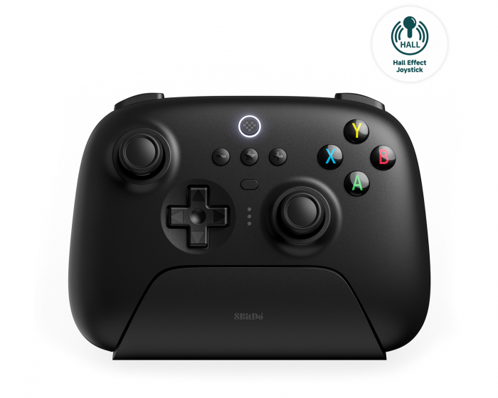 8Bitdo Ultimate 2.4G Wireless Controller Hall Effect Edition - Black