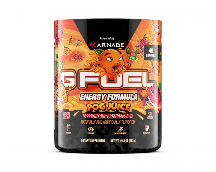 G FUEL Karnage Pog Juice - 40 Servings