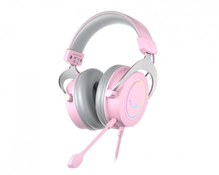 Fifine AMPLIGAME H3 Gaming Headset RGB - Pink