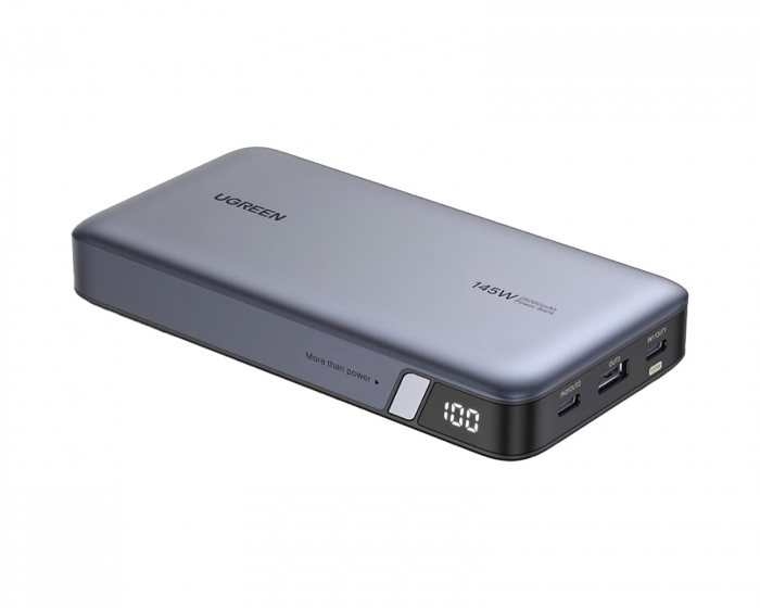 UGREEN 145W Power Bank for Laptop 25 000 mAh - Space Grey