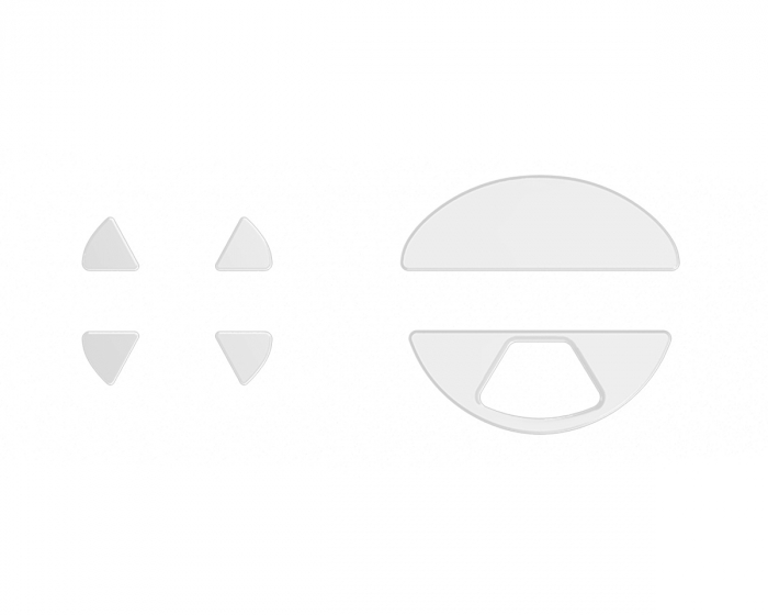 WLMouse PTFE Skates for Beast X Mini - White