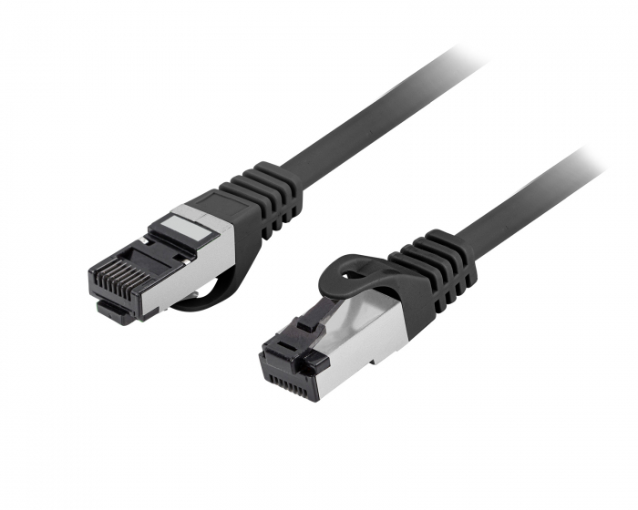 Lanberg CAT 8.1 Ethernet cable S/FTP LSZH - Black - 1,5m