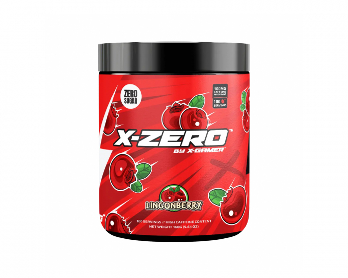 X-Gamer X-Zero Lingonberry - 100 Servings