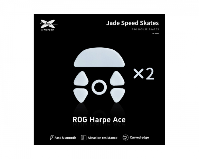 X-raypad Jade Mouse Skates for ROG Harpe Ace
