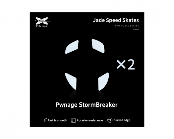 X-raypad Jade Mouse Skates for Pwnage StormBreaker