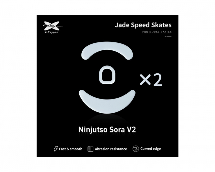 X-raypad Jade Mouse Skates for Ninjutso Sora V2
