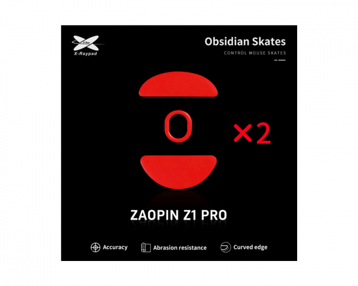 X-raypad Obsidian Mouse Skates for Zaopin Z1 PRO