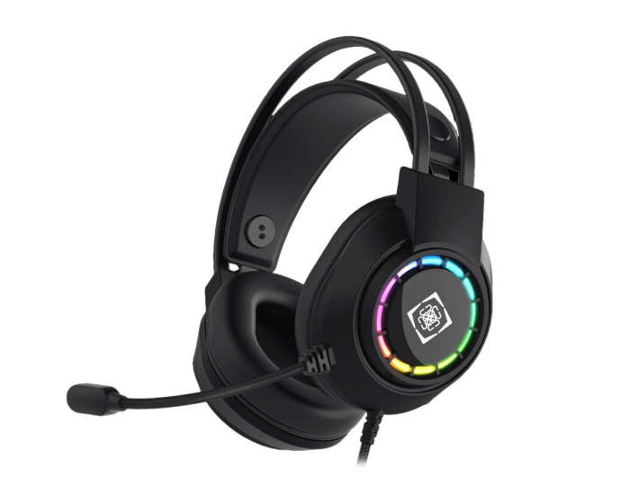 Deltaco Gaming DH220 Wired RGB Gaming Headset - Black