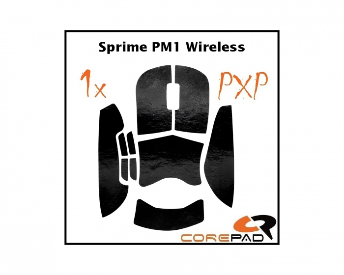 Corepad PXP Grips for Sprime PM1 - Black