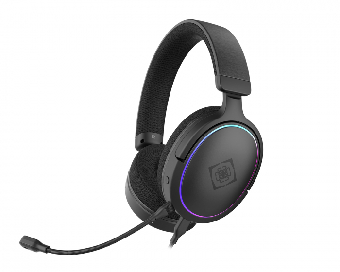 Deltaco Gaming DH430 Wired RGB Gaming Headset - Black