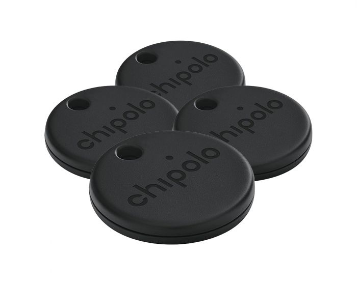 Chipolo One Spot 4-pack - Item Finder - Black (iOS)