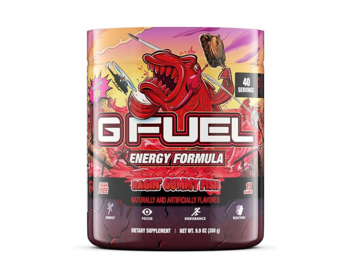 G FUEL Ragin' Gummy Fish Remastered - 40 Servings