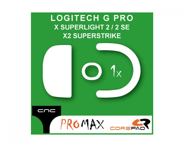 Corepad Skatez PRO MAX for Logitech G PRO X SUPERLIGHT 2 / 2 SE & X2 SUPERSTRIKE