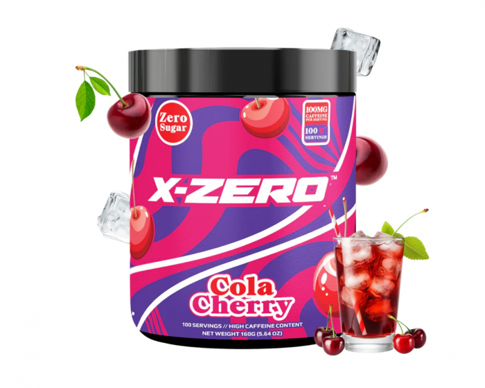 X-Gamer X-Zero Cola Cherry - 100 Servings