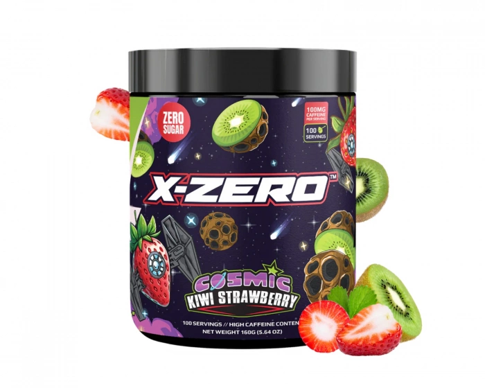 X-Gamer X-Zero Cosmic Kiwi Strawberry - 100 Servings