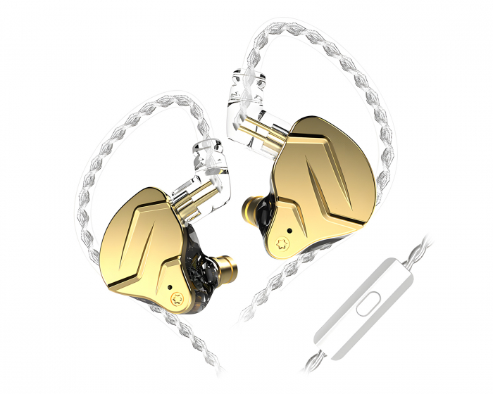 KZ ZSN Pro X IEM Headphones - Gold