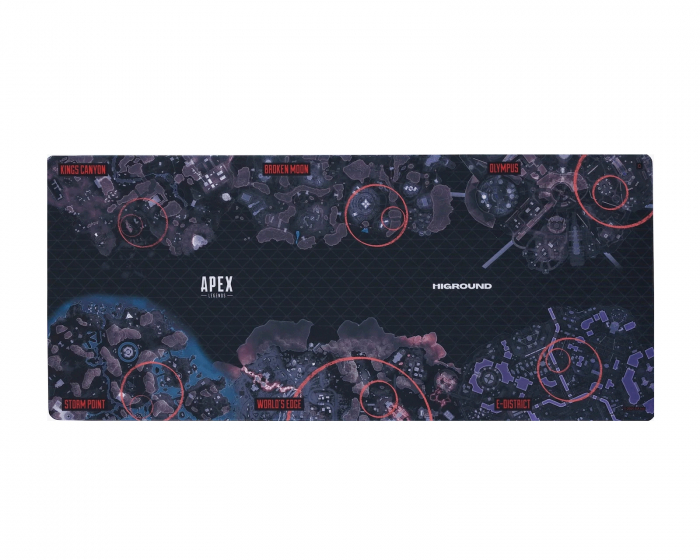Higround Apex Gaming Mousepad - Minimap - XL