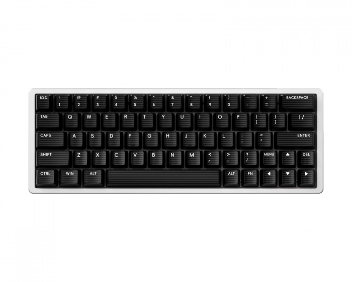 Scyrox Xpunk 63 Magnetic 60% Gaming Keyboard - White/Black