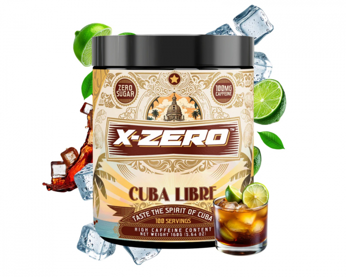 X-Gamer X-Zero Cuba Libre - 100 Servings