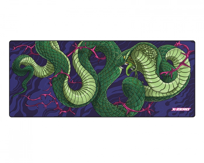 X-Gamer The Green Snake Mousepad - XXL