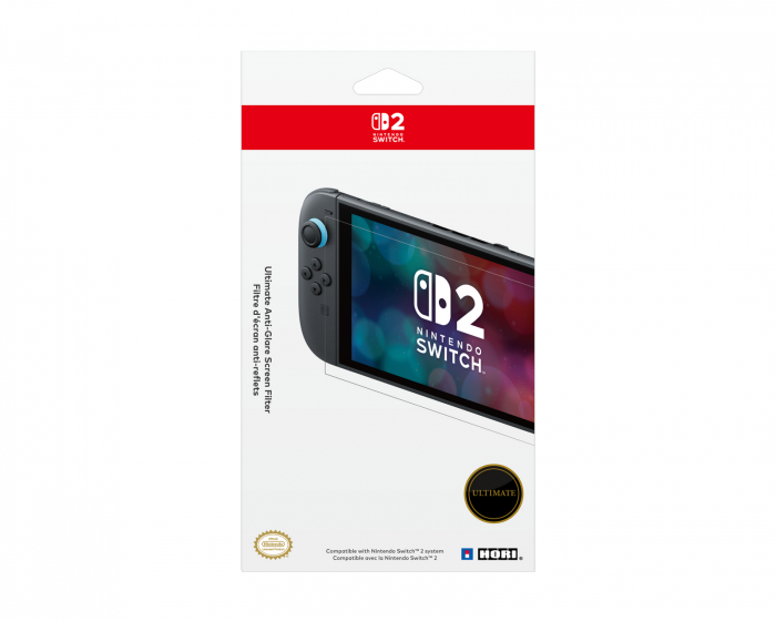 Hori Ultimate Anti-Glare Screen Protector for Nintendo Switch 2