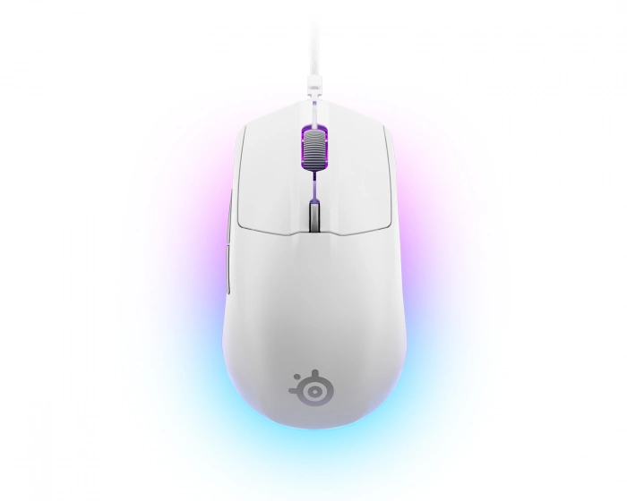 SteelSeries Rival 3 Gen 2 Wired Gaming Mouse - White