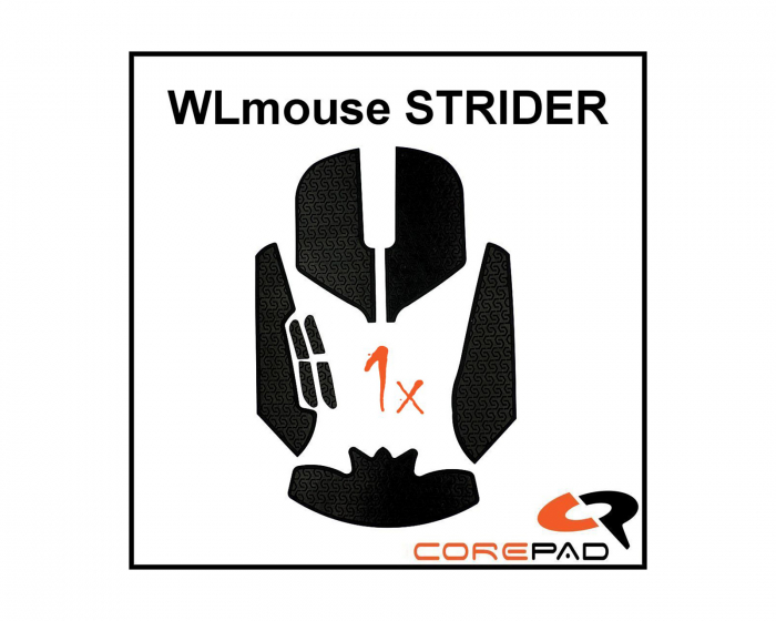 Corepad Soft Grips for WLmouse Strider Magnesium 8K - Black