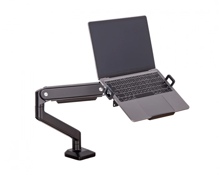 Laptop Holder for Montior Arms - Black