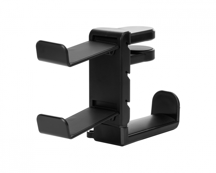 MaxMount Clamp-on Headphone & Controller Holders - Black