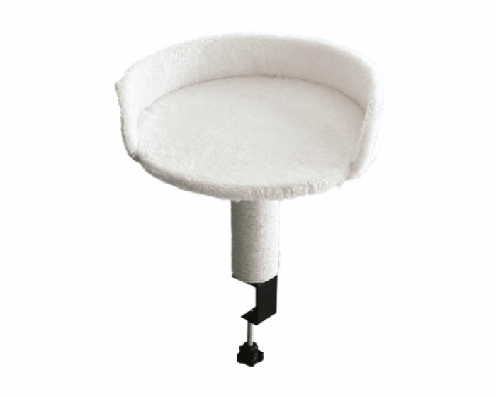 MaxMount Clamp-on Cat Bed - White