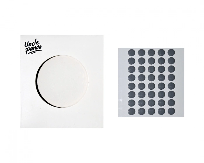 Uncle Panda Spirt Dots - Grey - 40 pcs