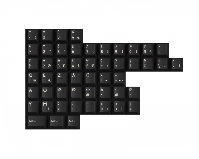 KBDfans PBTfans Tape & Radio - International kit