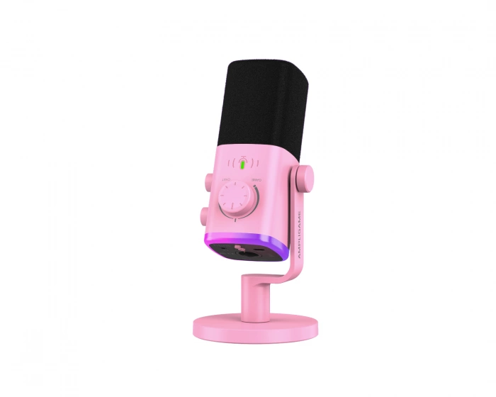 Fifine AmpliGame AM9 USB/XLR Microphone - Pink