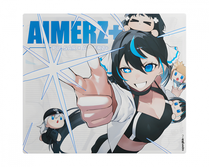 Pulsar Superglide Glass Mousepad v2 XL - Aimerz Yui Edition