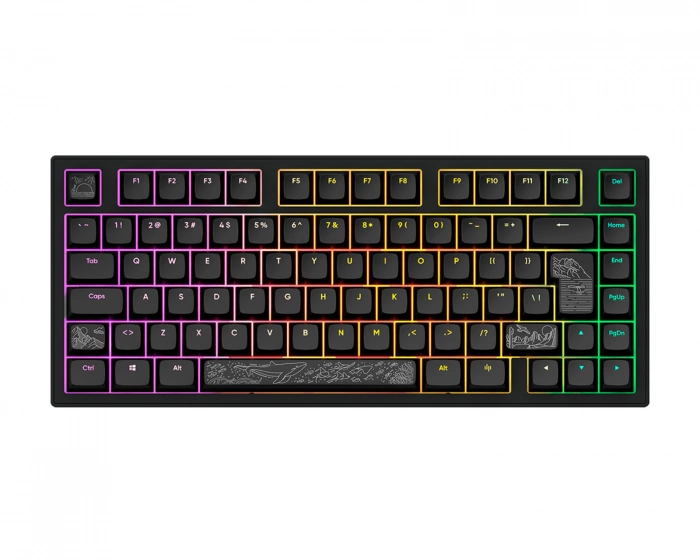 Dark Project ALU81 Gaming Keyboard RGB - Nostra [g3ms Moonstone] - Black