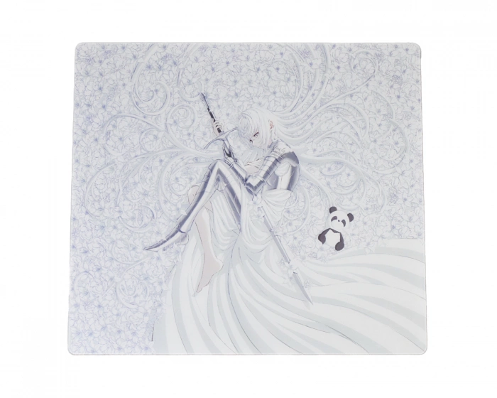Uncle Panda PLUCK Glass Mousepad - Limited Edition