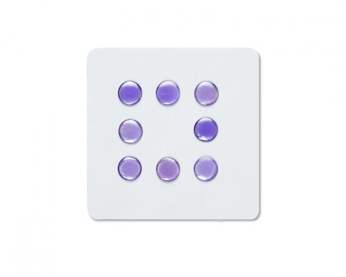 Unusual Way Sports Fox Gaze - Universal Dots - Purple