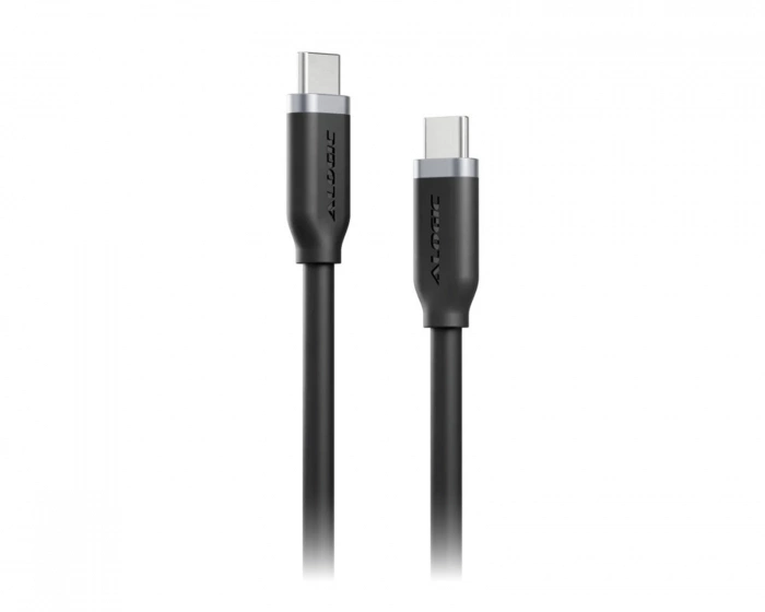 Alogic Elements Silicone Textured USB-C Cable 240W 1m - Black