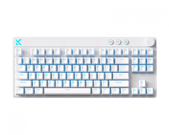 MCHOSE Mix 87 Hall Effect Magnetic Gaming Keyboard ANSI - White