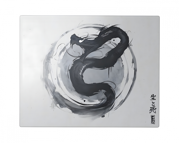 TJ Exclusives Kin X Life & Death Glass Mouse Pad - Gray L