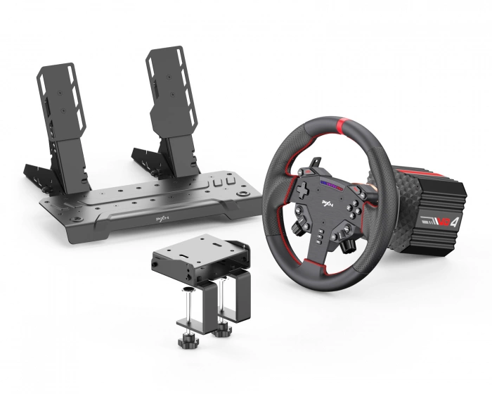 PXN VD4 Bundle F Racing Simulator (VD4 Base, WAS Wheel, PD HM Brake & Throttle)
