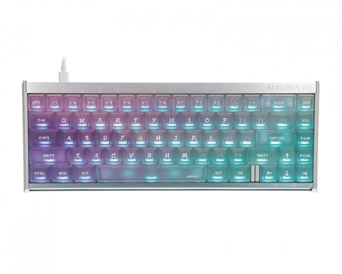 IPI Aurora 65 HE Keyboard - Silver/Blue