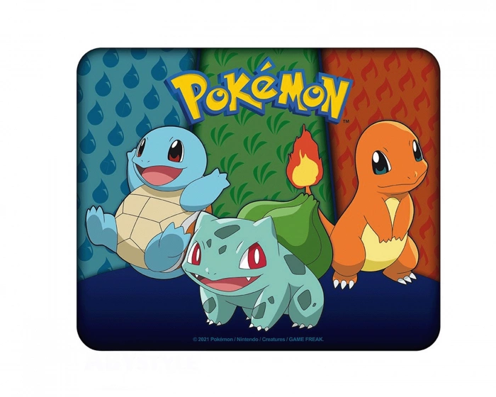 Abysse Pokémon - Flexibel Mousepad - Starters Kanto