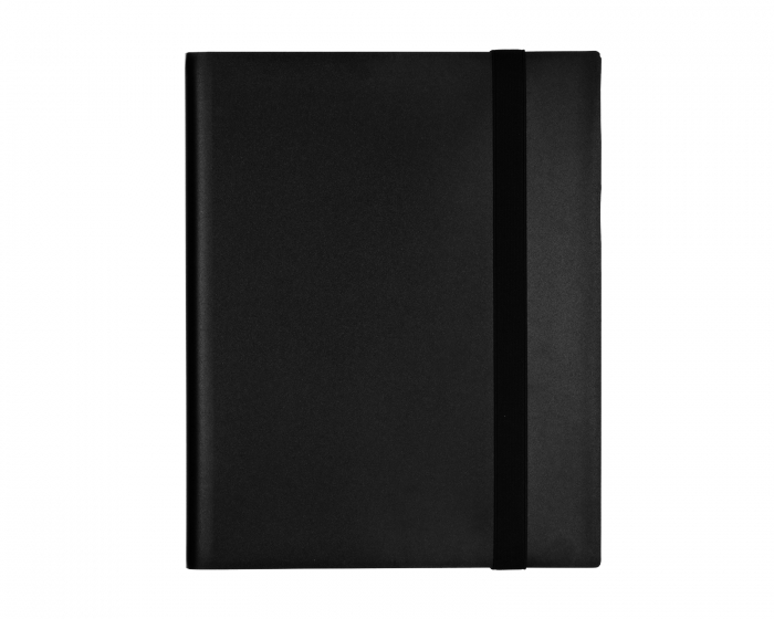 MaxCustom Side-loading Binder 9 Pockets – Black