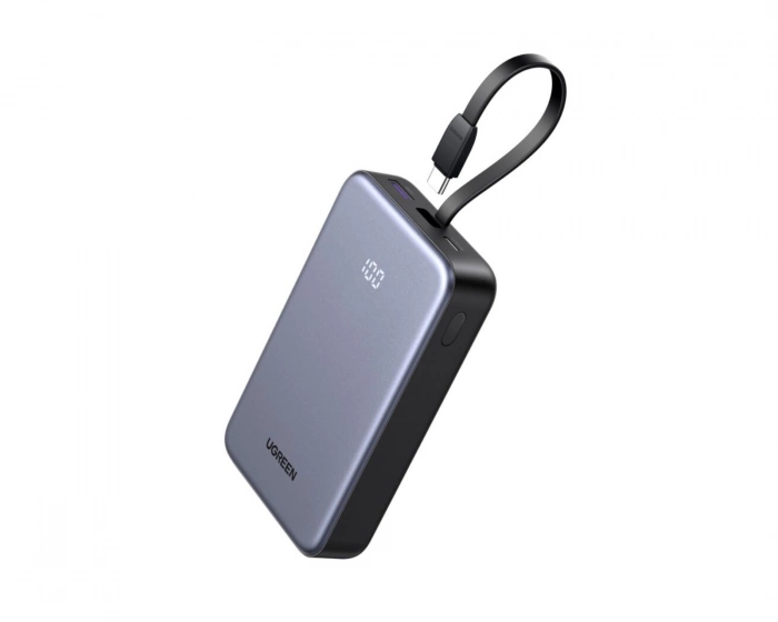 UGREEN Power Bank 20000mAh 22.5W with Integrated USB-C Cable