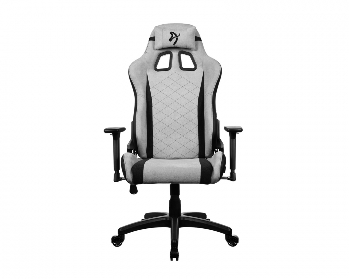 Arozzi Avanti SoftFabric Gaming Chair - Light Grey