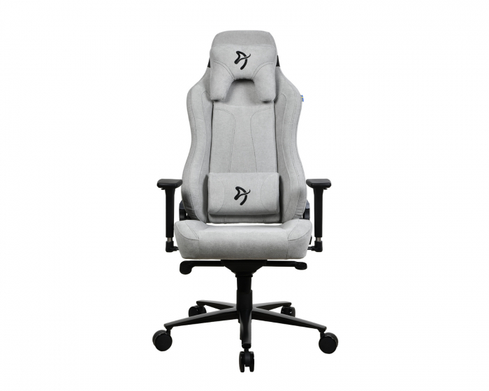 Arozzi Vernazza Soft Fabric Gaming Chair - Light Grey