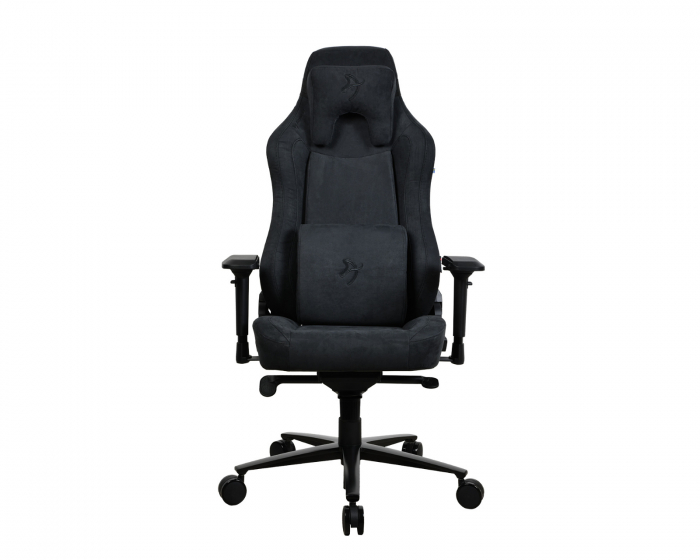 Arozzi Vernazza Supersoft Fabric Gaming Chair - Pure Black